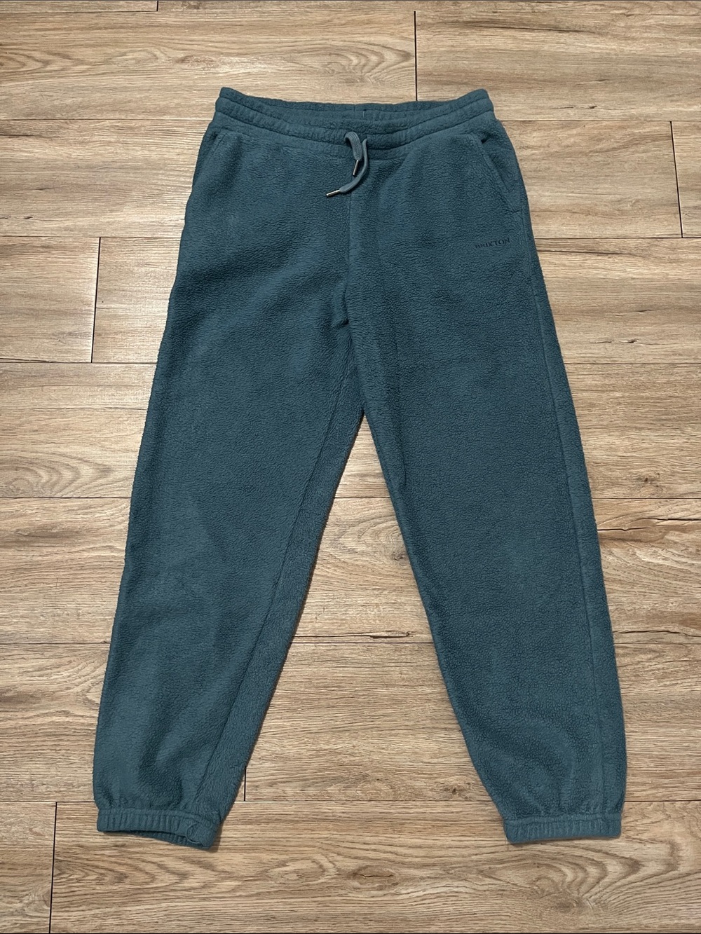 Brixton woman Fleece Joggers - Teal Green